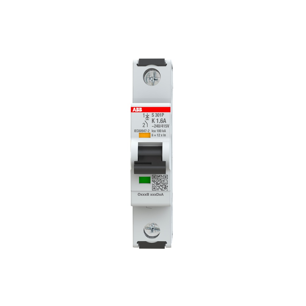 Interruttore automatico S301P K 1,6 A protezione sovracorrente 230 V AC uso industriale e residenziale