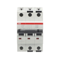 Interruttore Automatico Miniature Circuit Breaker S303P 3P 25A D 25kA per Impianti Industriali e Residenziali