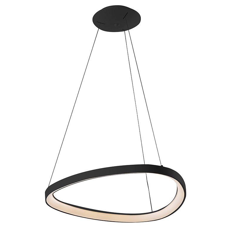 SOSPENSIONE LED 3K NERO 30W