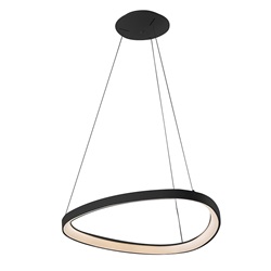 SOSPENSIONE LED 3K NERO 36W