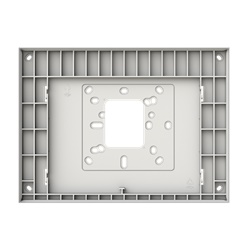 Scatola da parete bianca per pannello touch 10 montaggio a superficie, materiale plastico resistente, per installazioni elettriche interne