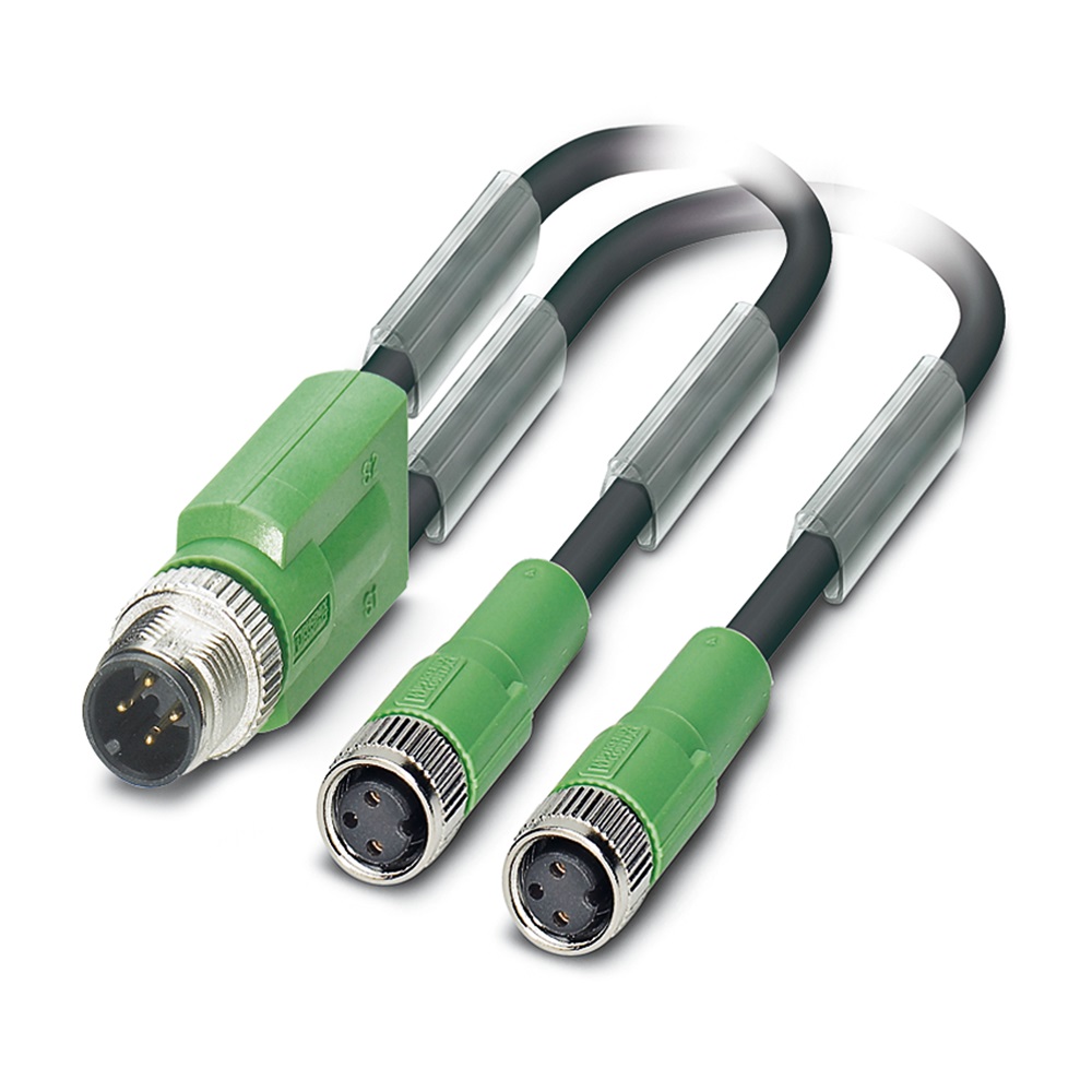 SAC-3P-M12Y/2X1,5-PUR/M 8FS CAVO SE