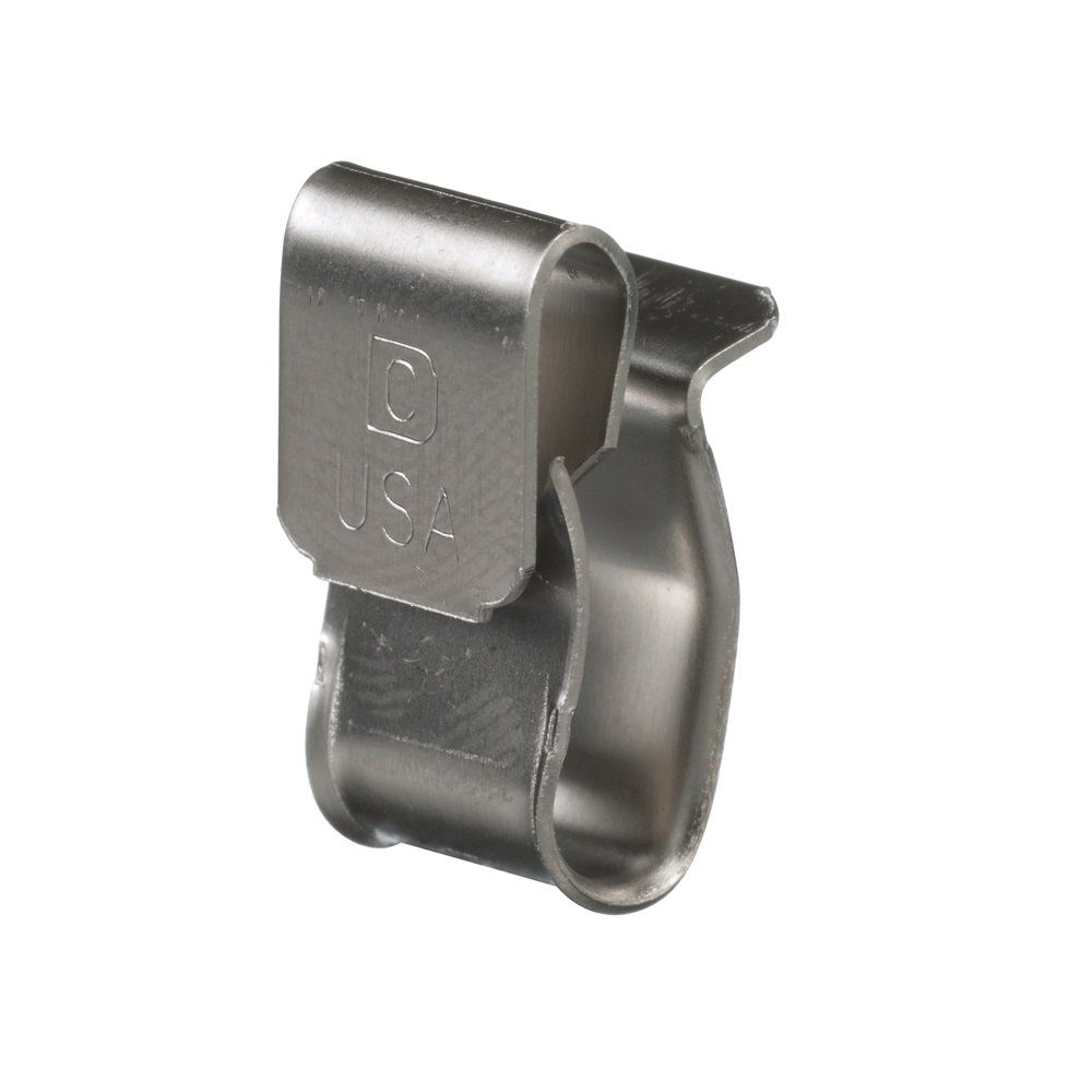 Clip per bordo solare, acciaio inossidabile, a clip, 0,73x0,24, PK100