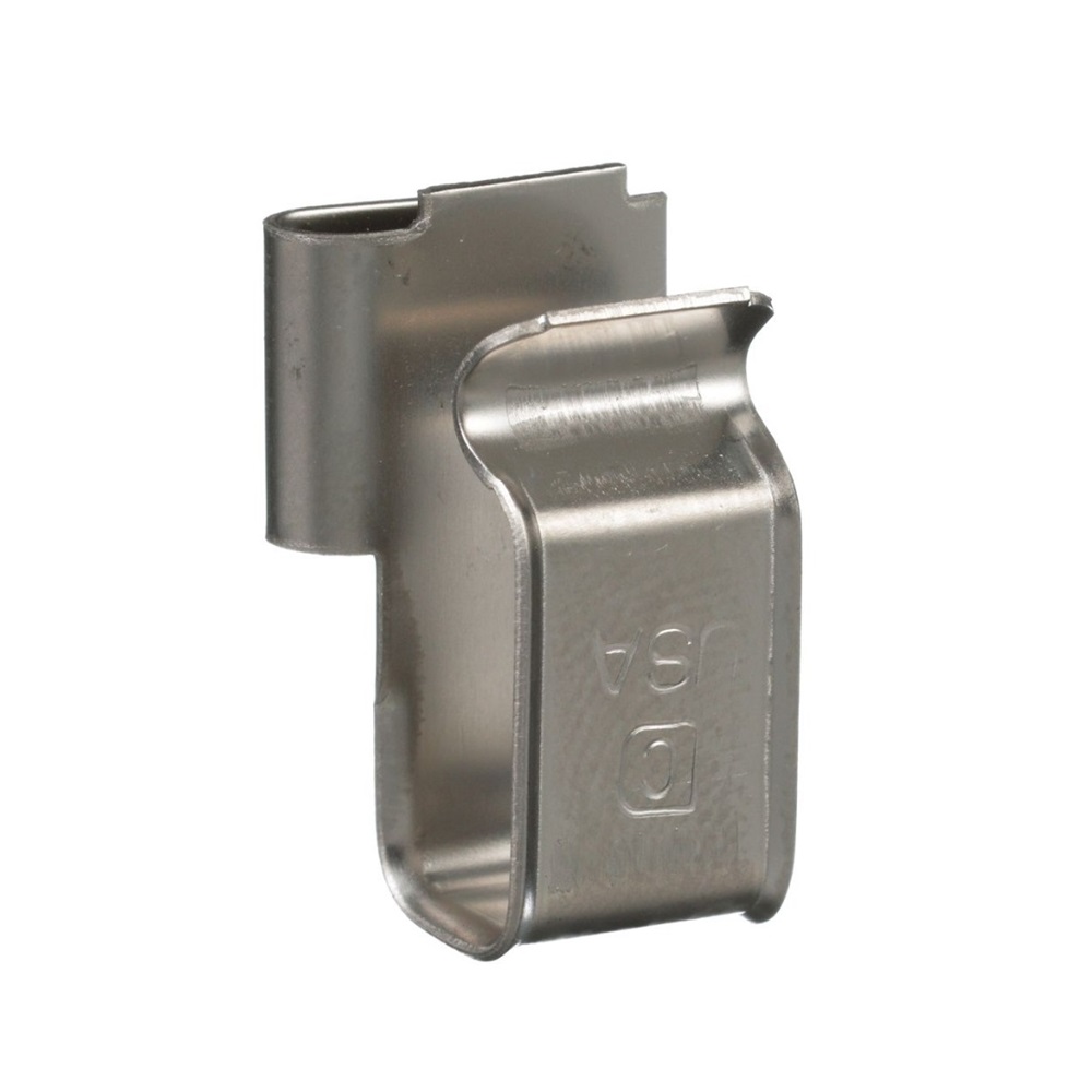 MEC100-90-PV-C Fermacavo, a 1 filo, SS, a clip, orientamento a 90°, 12 cavi, PK100