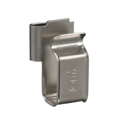 MEC100-90-2PV-C Fermacavo, a 2 cavi, SS, a clip, orientamento a 90°, 10 AWG, PK100