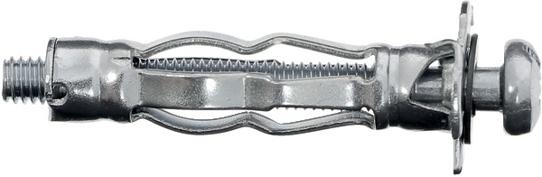 Tassello parete cava M8x50 mm con vite esagonale doppia impronta per fissaggi robusti carichi pesanti materiali cavi