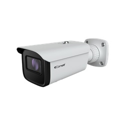 Serie Advance - Telecamera IP bullet 8MP, ottica fissa 2.8mm, LED IR 50m, slot SD, alluminio IP67, 12V e PoE, ONVIF