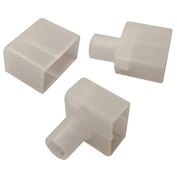 Kit tappi chiusura Neon Poseidone materiali resistenti protezione estremità impianti elettrici