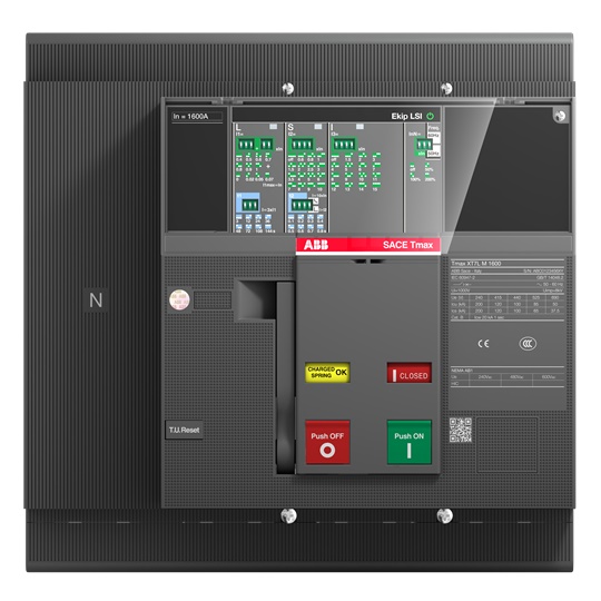Interruttore modulare potenza 800A 4 poli EKIP DIP LS/I industriale