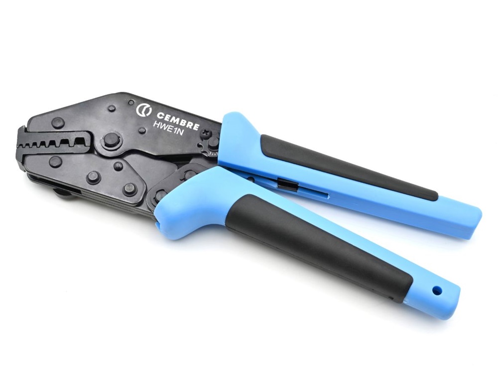 Utensile meccanico compressione connettori elettrici impiantistica