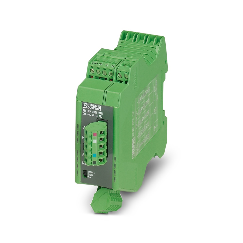 Repeater CAN DeviceNet isolato 24VDC 1Mbit/s