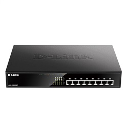 Switch Non Gestito 8 porte 1Gb PoE 140W Rack