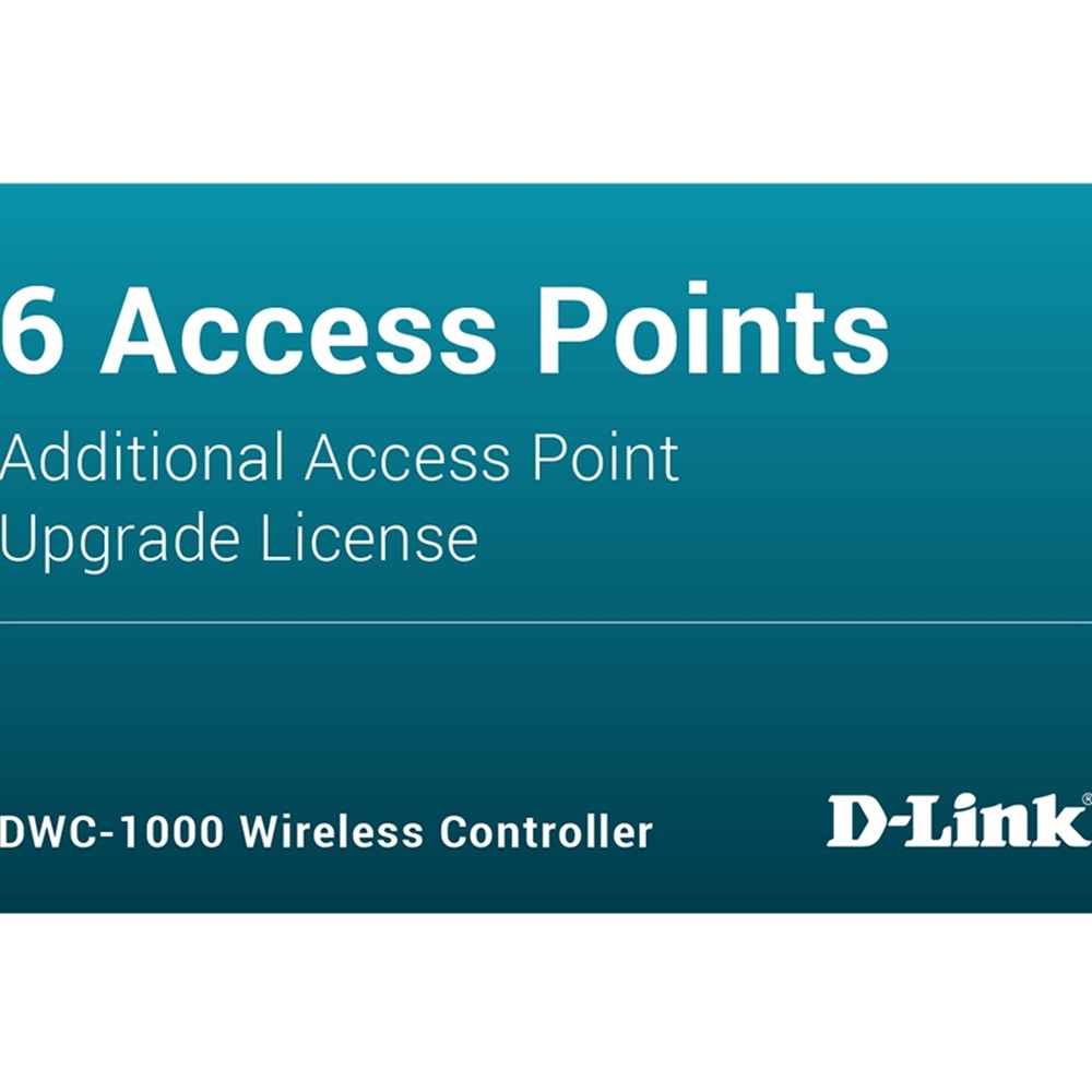 Licenza AP 6 per access point aggiuntivi DWC-1000