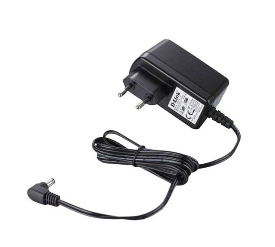 Alimentatore 12V 3A nero plug 3.8x1.35x9.5mm