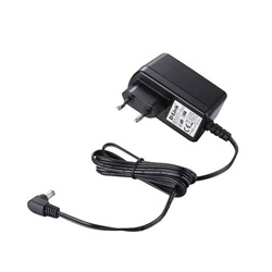 Alimentatore 12V 3A nero plug 5.5x2.1x9.5mm
