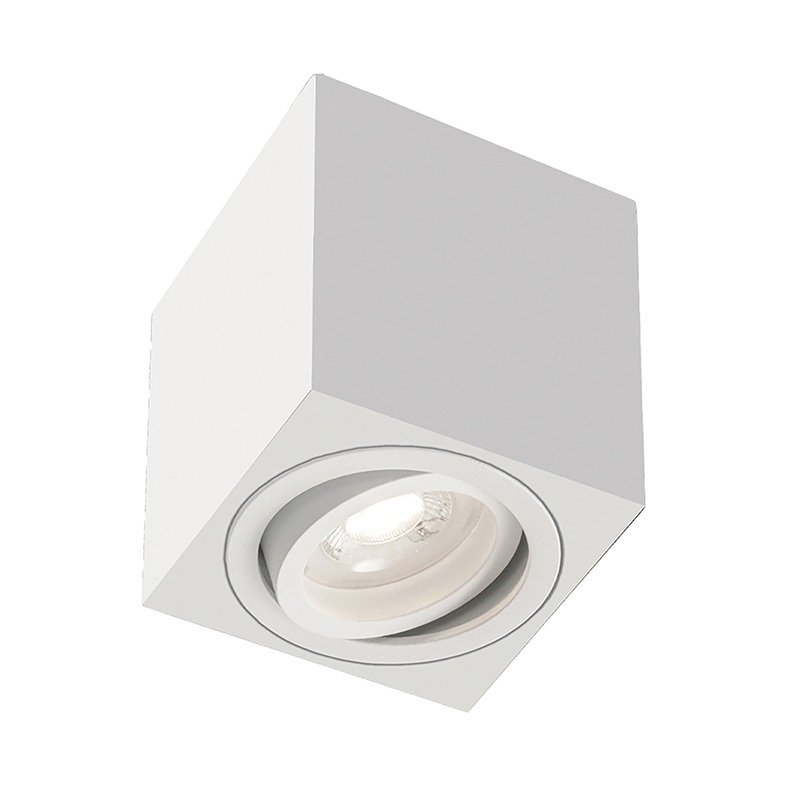 LAMP.QUADRA PLAF.ORIENT.BIANCA GU10