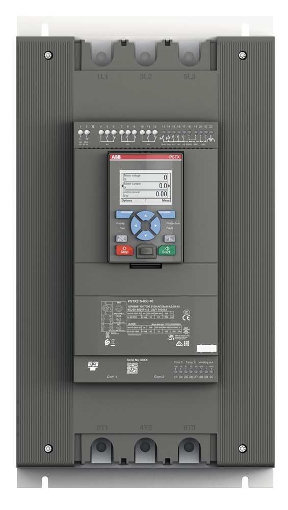 Softstarter PSTX210-600-70 210A 208-600V AC controllo motori industriali avvio graduale protezione sistema elettrico