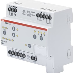Controller Fan Coil PWM modulato montaggio guida DIN per riscaldamento e raffreddamento ambienti residenziali e commerciali