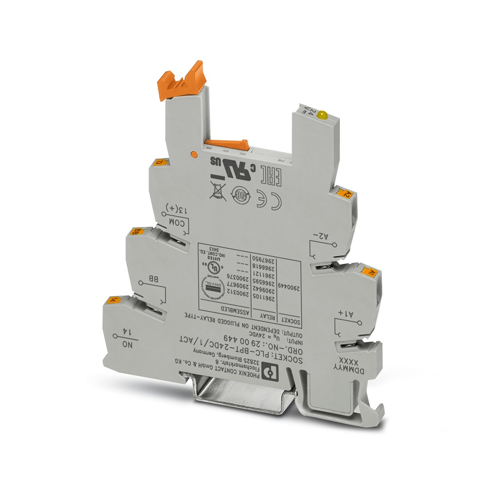 PLC-BPT- 24DC/ 1/ACT MORSETTO BASE