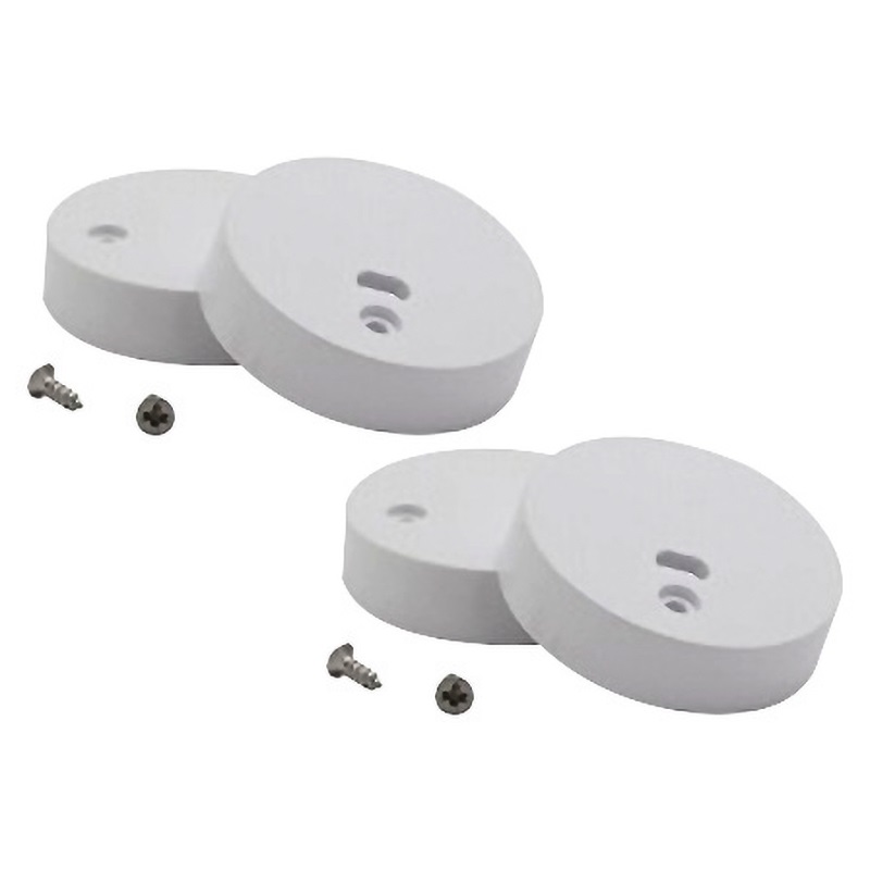 Kit 4 tappi profilo sfera protezione duratura per impianti elettrici montaggio semplice con viti