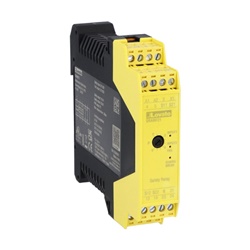 Modulo sicurezza multifunzione 2NO+1PNP monitoraggio circuiti elettrici sicurezza Lovato Electric