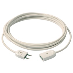 CAVO PROLUNGA 2X0,75 5M BIANCO