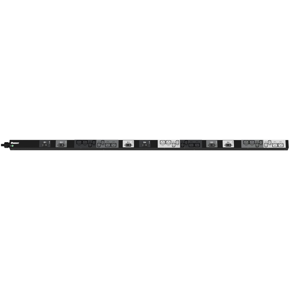 PDU di base, 32AMP, 400V, (12)C13, (12)C19, IEC 60309 3P+N+E 6h 32A (IP44)