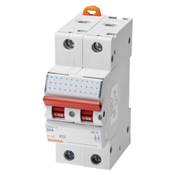 INTERRUTTORE DI MANOVRA-SEZIONATORE - 2P 63A 415V - 2 MODULI