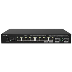 Switch Ethernet 8 porte 2,5G + 2 slot SFP fibra ottica prestazioni elevate rete professionale