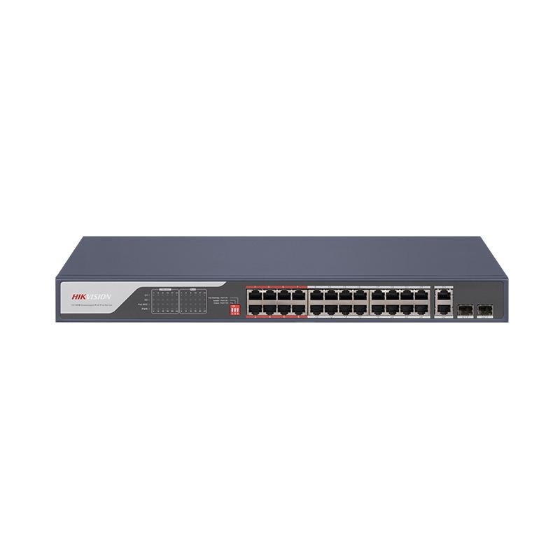 Switch PoE Gigabit 26 Porte 230W con SFP per reti aziendali affidabili e veloci