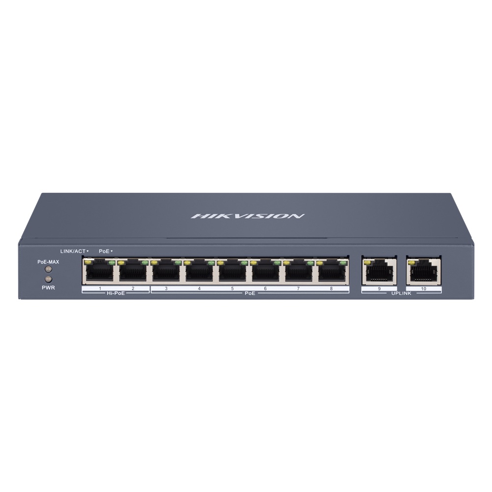 Switch PoE 10 porte 110W Smart Managed Gigabit per reti aziendali e commerciali