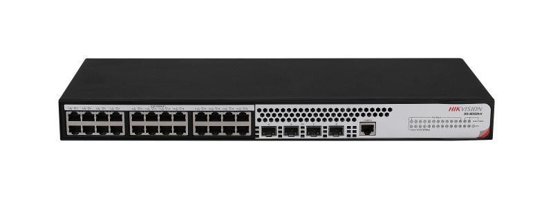 Access Switch 28 Porte Gigabit con 24 RJ45 4 SFP per reti aziendali ad alte prestazioni