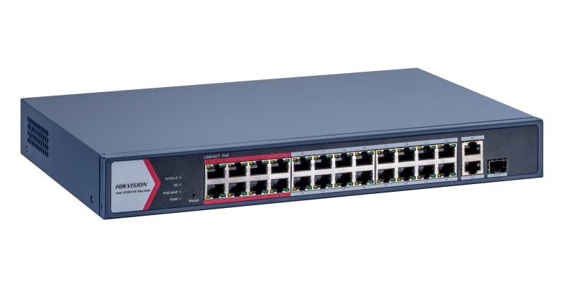 Switch PoE Smart Managed 26 Porte 230W 24x10/100Mbps + 1x1Gbps per Uffici e Spazi Commerciali
