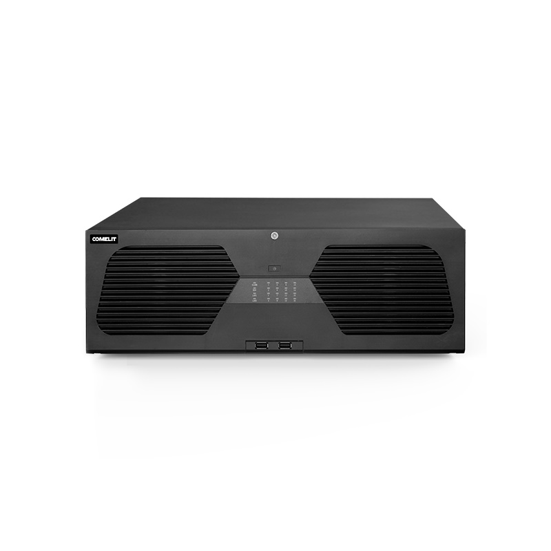 NVR 128 canali IP 8MP AI video analisi rete sorveglianza senza HDD