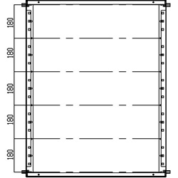 TELAIO MODULARE 1000X800 AISI 304