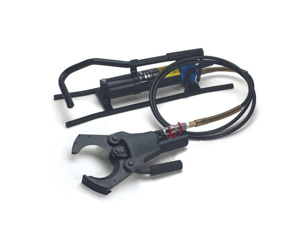 Pressa oleodinamica tranciacavi 700 bar taglio Ø95 mm portatile