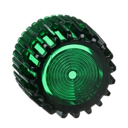 Harmony 9001K, Harmony 9001SK, capsula, policarbonato, verde, con scanalatura, 30 mm, per pulsante luminoso