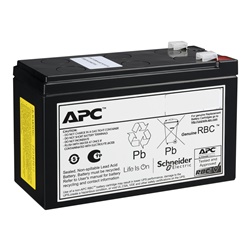 Cartuccia batteria ricambio APC VRLA 9 Ah 24 V UPS Easy SRV/SRVS backup energia