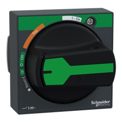 Manopola nera universale IP54 per dispositivi Compact NSXm manovra di ricambio