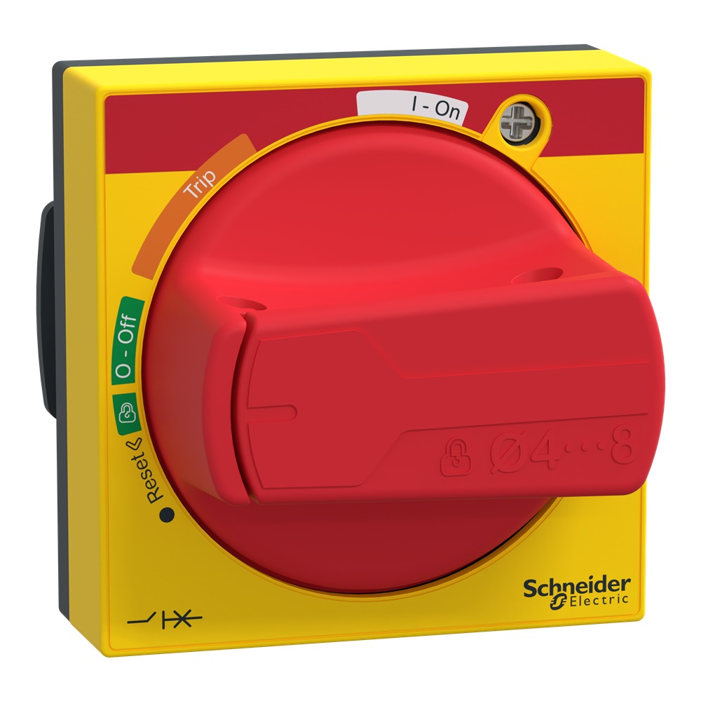 Manopola rossa universale IP54 per interruttori ComPacT NSXm parte ricambio