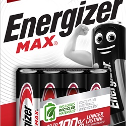 ENERGIZER MAX ALK AA CHP4