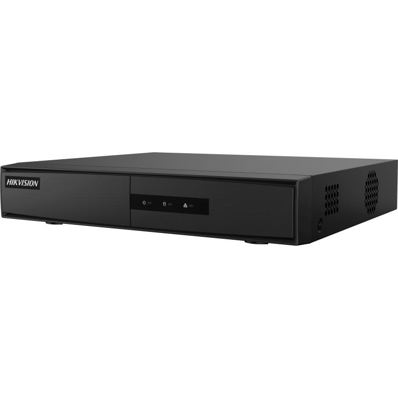 NVR 4 ingressi IP 4 porte PoE risoluzione 4MP videosorveglianza residenziale e commerciale