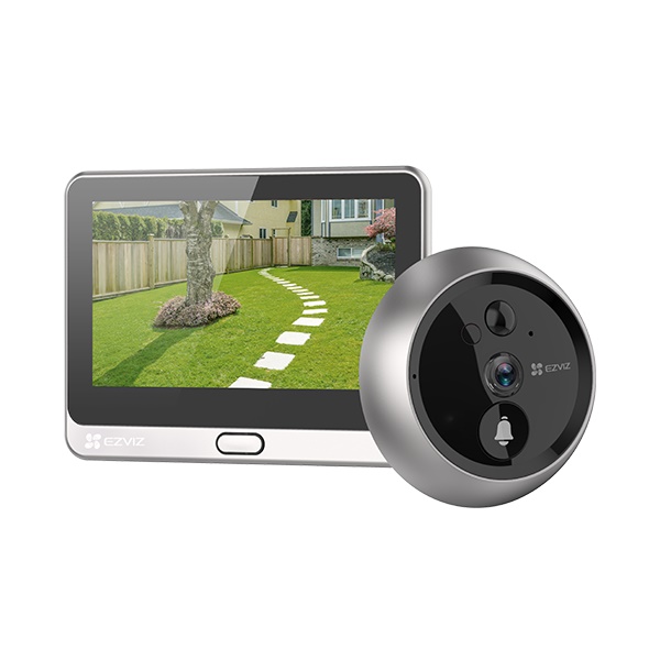 Spioncino videocitofono DP2 3MP senza fili alta qualità immagine per sicurezza accessi esterni interni