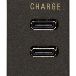 ALIMENTATORE USB C+C 15W 3A 5V NERO