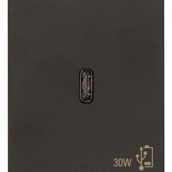 ALIMENTATORE USB C 30W PD NERO
