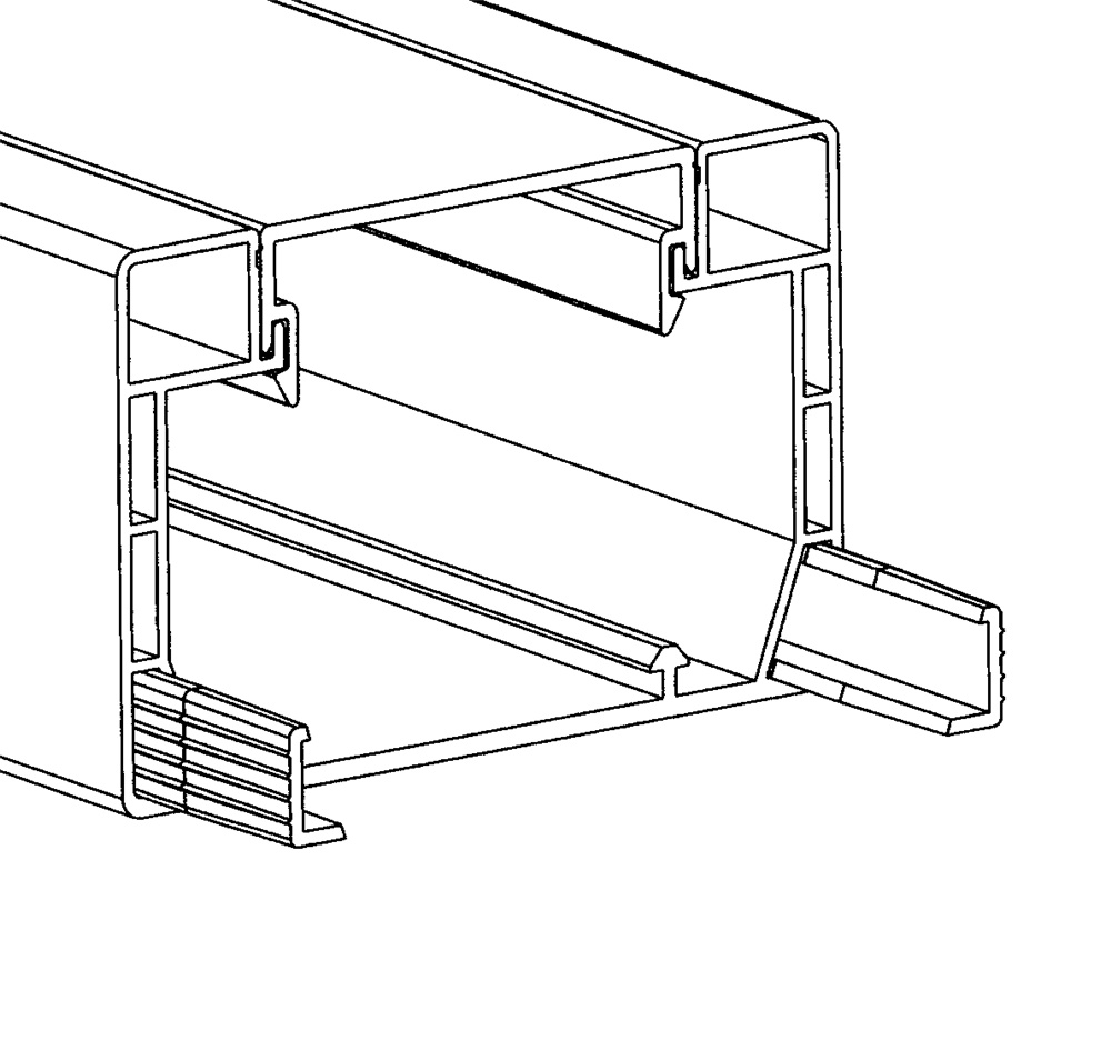 Giunto allineamento canaline elettriche sistema B.9010 resistente e affidabile per installazioni professionali