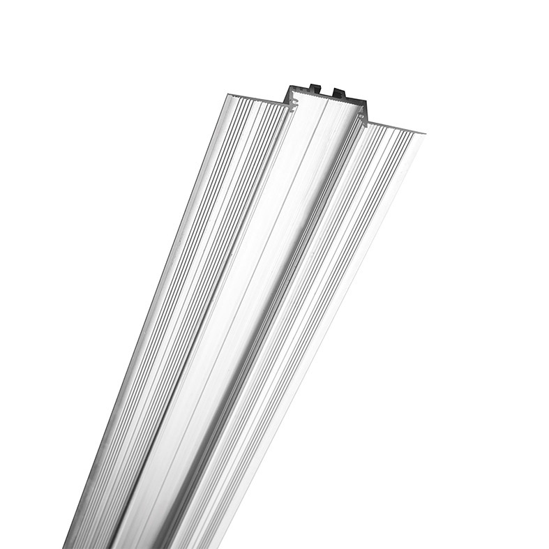 PROFILO IN ALLUMINIO RASATO GRIGIO