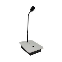 Base microfonica di servizio 1 tasto, comunicazioni non emergenza, sistema EVAC, design compatto