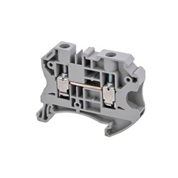 Morsetti componibili a vite TBS per guida DIN, sezione 6mm², uso elettrico civile e industriale
