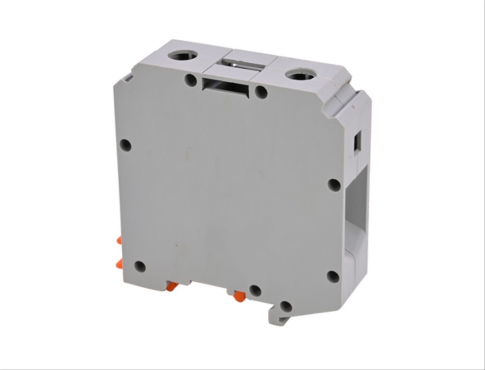 Morsetti componibili serraggio a vite sezione 70mm² per quadri elettrici guida DIN